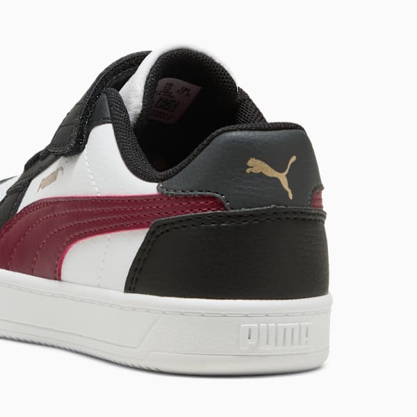Sneakers pour enfants PUMA Caven 2.0, PUMA Black-Team Regal Red-PUMA White, extralarge